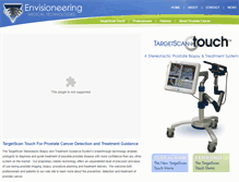 Tablet Screenshot of envisioneeringmedical.com